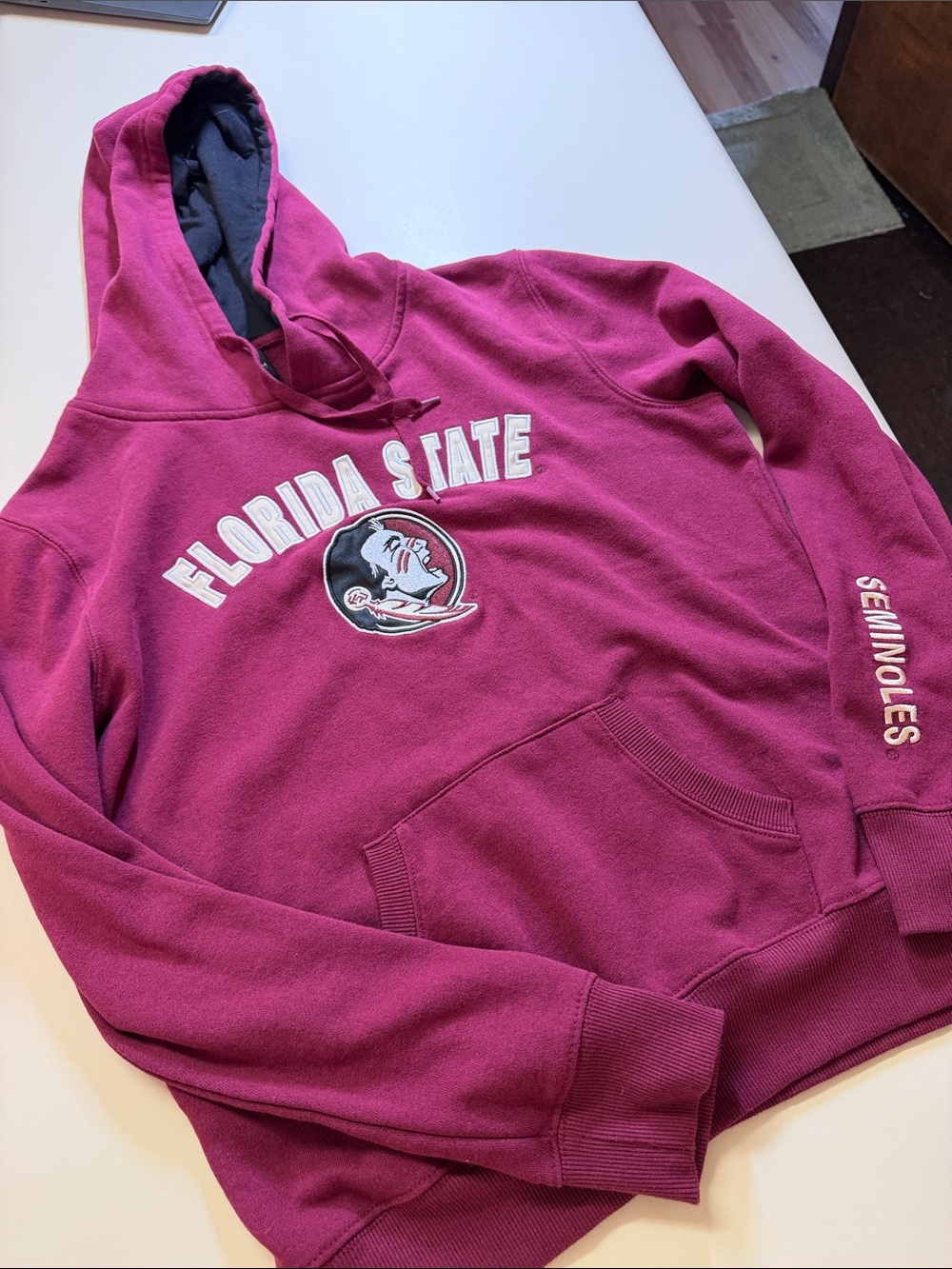 Colosseum Maroon Women’s Florida State Hooded Sweatshirt